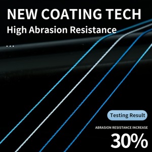 สายเอ็นตกปลาถัก Ashconfish Professional 4 8 9 12 16 <span class=keywords><strong>เส้น</strong></span>ใย UHMWPE สำหรับน้ำเค็ม ทนทานต่อการเสียดสี เหมาะสำหรับเรือตกปลา - Product Image 5