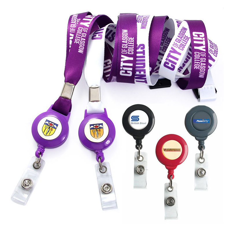 Cheap Custom Design Dye Polyester Safety Sublimation Printing Logo Neck Key Chain Nylon Lanyard Card Holder With Hook Lanyards