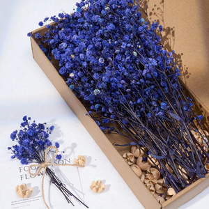 Venta al por mayor conjunto de ramo de flores secas DIY en colores naturales y corona de eucalipto con hierba de Pampa lagurus <span class=keywords><strong>Phalaris</strong></span> - Product Image 5