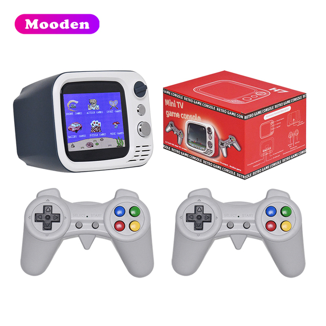 J 8 Bit H7 Mini Retro TV Game Console 3.5 Inch Screen 740 Classic Video Handheld Game Player Classic Game Console