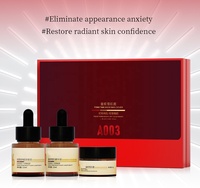 Ensemble de soins de la peau éclaircissants pour le visage à la vitamine C, 3 pièces, sérum et crème, éliminateur de taches brunes, correcteur de pigmentation, meilleur ensemble éclaircissant pour la peau