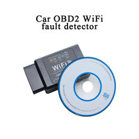 Conexión WIFI inalámbrica coche Obd2 escáner OBD II herramienta de diagnóstico ELM327 2 funciona Android/iOS teléfono inteligente