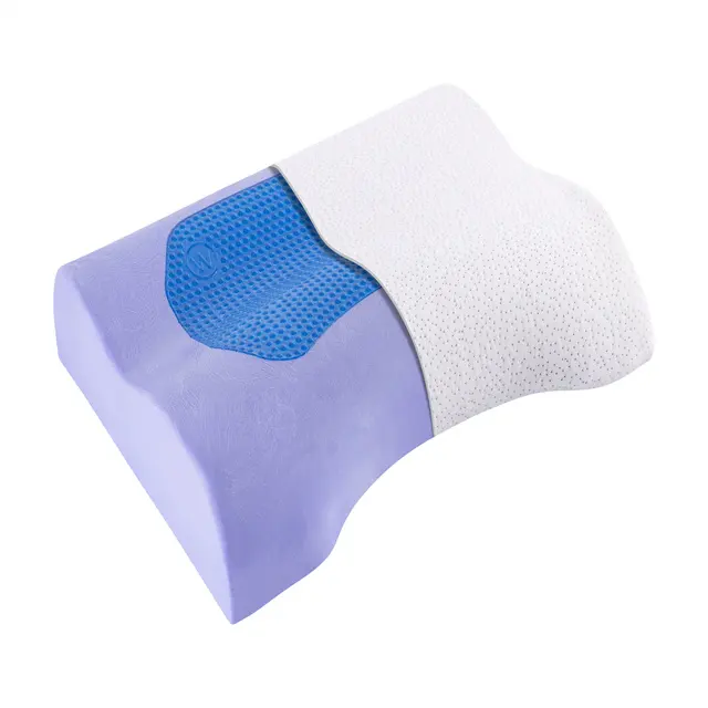 Gel Pillow 2021 Hot -selling Cooling Gel Lavender Infused Shoulder Memory Foam Pillow
