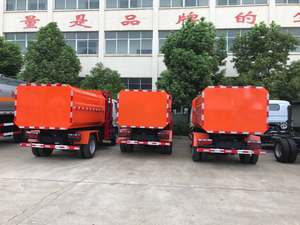 Nouveau <span class=keywords><strong>camion</strong></span> poubelle diesel 4x2 à transmission manuelle avec chargement latéral, norme d'émission Euro 3, chargeur à benne - Product Image 6