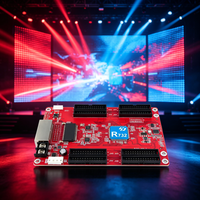 Carte de réception couleur complète Huidu HD-R732 pour affichage LED, synchronisation et asynchronisation, pour magasins de détail et centres commerciaux