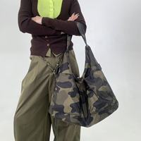 Nouveau sac à bandoulière rétro camouflage multi-poches, sac bandoulière personnalisé pour fille branchée