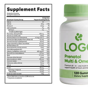 Groothandel Leverancier Prenatale Multivitamine Met Prenatale Multi Omega 3 Supplement Multivitamine Gummies Voor Zwangere Vrouwen - Product Image 2