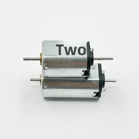 Moteur DC à balais Micro Mini 10mm*12mm N30 N20 6V-12V haute vitesse double axe pour modèles réduits de voitures et trains à l'échelle N