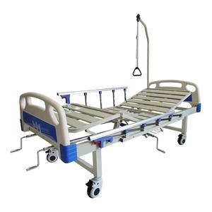 Cama Hospitalaria Manual de Dos Manivelas con Orificio para Soporte Intravenoso, Cama Resistente para Cuidado de Pacientes en Clínicas, Hospitales y Residencias de Ancianos - Product Image 3