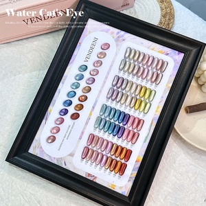 Vernis à ongles gel œil de chat en verre de 36 couleurs, petite ampoule, satiné, scintillant, cristal, couleur bonbon, art des ongles, vernis gel œil de chat - Product Image 4