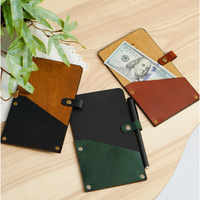 Porte-ordres en cuir, Porte-reçus rigide pour restaurant, Porte-menu pour serveur, Portefeuille de caisse