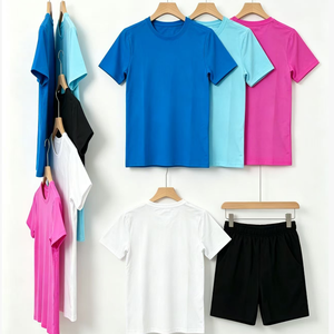 Nouvelle Arrivée 2027 – Ensemble <span class=keywords><strong>de</strong></span> Sport Homme Tendance : Short et T-shirt <span class=keywords><strong>de</strong></span> Fitness Respirant en Polyester à Manches Courtes - Product Image 6