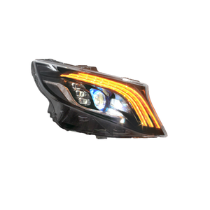 Accesorios para Autos, Accesorios para <span class=keywords><strong>Mercedes</strong></span> <span class=keywords><strong>Benz</strong></span> Clase V <span class=keywords><strong>VITO</strong></span> V260 W447 <span class=keywords><strong>2016</strong></span>-2019, Faros Delanteros LED, Faros LED para Auto - Product Image 6