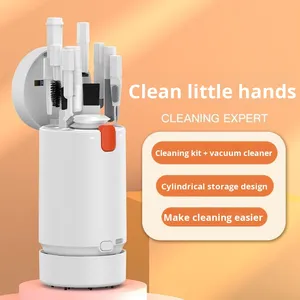 Bàn chải vệ sinh cầm tay Q21 Máy hút bụi mini 21 trong 1 dùng cho máy tính xách tay, bàn phím, máy ảnh, tai nghe, màn hình điện thoại - Product Image 1