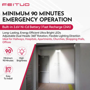 Luz de <span class=keywords><strong>Emergencia</strong></span> LED de Alta Calidad, Luz de <span class=keywords><strong>Emergencia</strong></span> Confiable de Doble Cabezal para Hoteles, Centros Comerciales, Hospitales, Iluminación de <span class=keywords><strong>Escaleras</strong></span> - Product Image 2