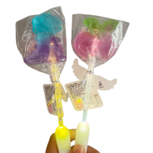 Venta <span class=keywords><strong>al</strong></span> por mayor de caramelos para niños sin azúcar LED Flash Dulces <span class=keywords><strong>Al</strong></span> Por Mayor forma de uvas piruleta palo luminoso piruleta 20G * 24 - Product Image 5