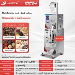 Machine d'emballage et de scellage automatique pour sachets de café, sachets de thé en poudre, aliments et collations avec emballage en papier - Product Image 6