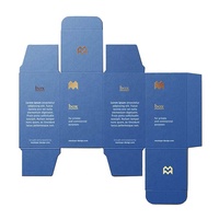 Vente en gros à bas prix papier d'emballage de produit de beauté personnalisé tuck top boîte d'emballage cadeau cosmétique imprimée en couleur
