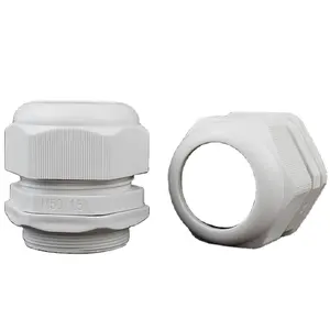 Junction box atex pvc IP68 plastic explosion proof PG9 type waterproof nylon cable gland