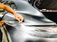 Film de protection de peinture (PPF) Qihang Premium Satin Mat en TPU, anti-rayures, auto-réparateur, pour carrosserie de moto