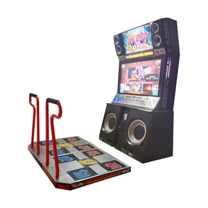 Machine d'arcade de musique de danse de pièce de monnaie de terre de banane pour la pompe d'arcade de centre de <span class=keywords><strong>jeu</strong></span> - Product Image 2