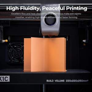 Filamento PLA Rápido Creality de 1.75mm y 2kg, Negro y Blanco, para Impresora 3D, Impresión de Alta Velocidad - Product Image 6