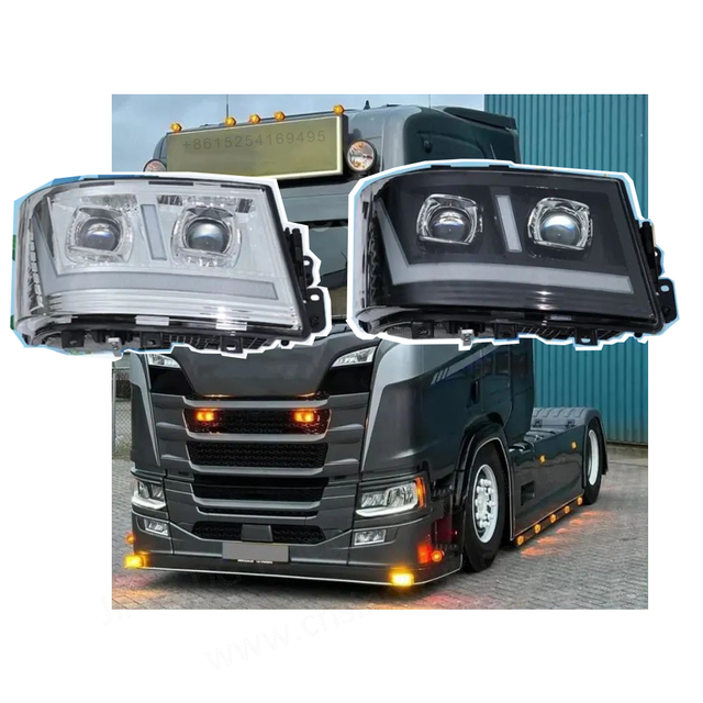 New LED Head Lights Suitable for SCANIA G500/540S Full LED Headlights