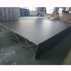 เวทีอลูมิเนียมพับได้แบบพกพาสำหรับงานเทศกาลและกิจกรรมต่างๆ - Product Image 1