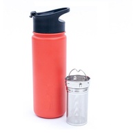 Vaso Térmico Moderno y Ecológico de 350 ml (22 oz), Personalizado, de Doble Pared, Aislado al Vacío, de Acero Inoxidable, con Boca Ancha, para Viajes, Mantiene la Temperatura por 24 Horas