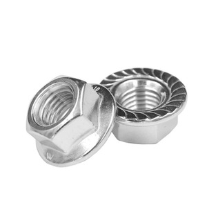 Bán trực tiếp thép không gỉ M6 M8 din6923 đánh bóng <span class=keywords><strong>Hex</strong></span> mặt bích hạt chất lượng cao cho ngành công nghiệp & ứng dụng khai thác mỏ - Product Image 2