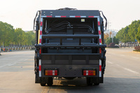 2025 nouveau efficace 5.3 CBM petit camion compacteur à ordures Transmission manuelle Diesel poubelle Van pour l'assainissement