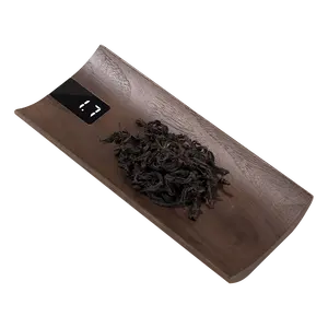 Цифровые чайные весы ChangXie, деревянные 200 г/0,1 г, весы для взвешивания чайных листьев, весы для кофейного сухого молока, идеальный подарок