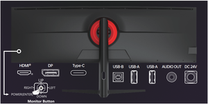 Monitor de Juegos Curvo de 49 Pulgadas 5K de Fábrica, 1ms 120Hz 165Hz 240Hz, Monitor de Computadora con Alta Frecuencia de Actualización para Gamers, OEM y ODM - Product Image 4