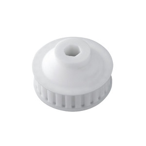 ล้อพูลเลย์ไทม์มิ่งแบบตรง สีขาว ทำจากพลาสติกไนลอน มีฟัน สำหรับสายพานซิงโครนัส - Product Image 3