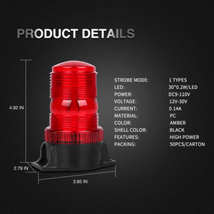 Abon — lampe d'avertissement pour camion, phares lumineux, avertissement du camion - Product Image 5