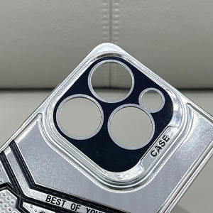 ถุงลมนิรภัยชุบโลหะด้วยไฟฟ้าแบบนิ่มราคาถูก3D กล้องย้อนยุคเคสโทรศัพท์บางเฉียบ TPU ฝาครอบโทรศัพท์สำหรับ <span class=keywords><strong>iPhone</strong></span> <span class=keywords><strong>XS</strong></span> - Product Image 3