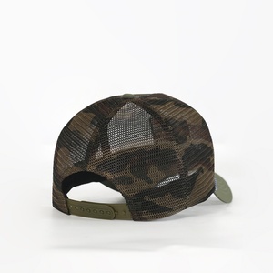 Gorra Trucker de Malla Completa con Estampado de Camuflaje Personalizado al por Mayor, con Bordado 3D y Cuerda de Poliéster - Product Image 5