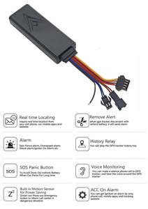 Pelacak GPS Mobil Berkabel Terbaik untuk Sepeda Motor, Mobil, Truk, Taksi Tanpa Biaya Platform Perangkat Pelacak Terbaik - Product Image 2
