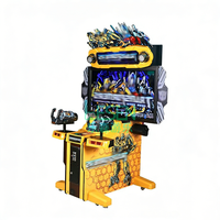 Vente Flash : Machine de Jeu d'Arcade Transformers 55 Pouces Human Alliance, Simulateur de Tir à Deux Joueurs à Monnayeur pour Salle d'Arcade