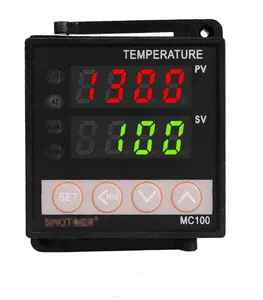 MC100智能数显温度控制器PID控制温度调节器带报警器