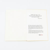 Carnet de notes A4 personnalisé en lin avec couverture rigide en tissu, style promotionnel A7