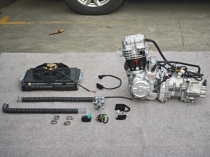 Zonsen <span class=keywords><strong>330cc</strong></span> raffreddato a liquido 4 tempi Cross-Platform gruppo di aggiornamento di efficienza termica moto motore di trasmissione centrale - Product Image 4