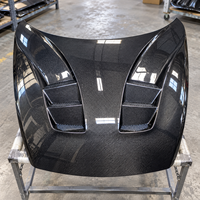 Kap Mesin Depan Serat Karbon Kompatibel Dengan Mazda RX-8 RX8 SE3P 2003-2012 Model REA Berventilasi Penutup Langsung Pabrik