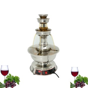 <span class=keywords><strong>Fontaine</strong></span> à vin à trois niveaux 2025 – Machine à cascade populaire pour boissons, jus et vin avec fonction de chauffage - Product Image 4