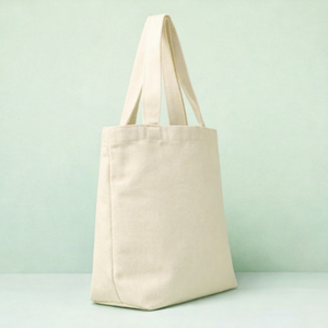 Customized Cotton Canvas Beach <b>Bag</b> with <b>Zipper</b> Closure Personalized logo Eco Friendly Reusable Handled <b>Shopping</b> <b>Bag</b> - Product Image 3