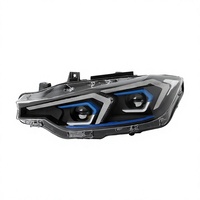 Nouveau phare avant de voiture CATB Série 3 F30/F31/F35/F80 LED à double projecteur étanche 6500K 12V 6500lm, version améliorée, 2013-2019, garantie 1 an
