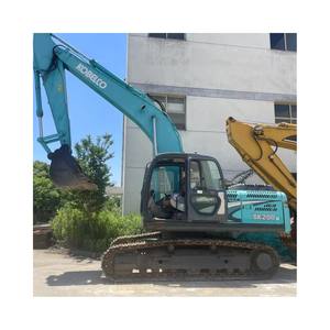 Excavatrice sur chenilles Kobelco SK200 20 tonnes EPA, grande, 90% neuve, modèle 2018, capacité de la benne de 1,2 m, machine japonaise d'origine, prix réduit - Product Image 1