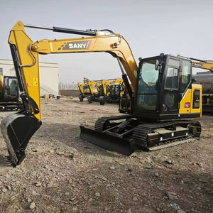 Excavatrice Sany SY75 d'occasion, durable et économique, mini-pelle d'occasion avec moteur Isuzu et distributeur hydraulique Kawasaki à vendre - Product Image 1