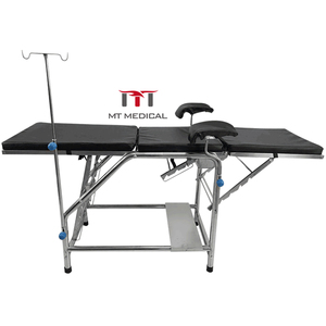 MT MEDICAL Hospital Portable <strong>Delivery</strong> Chair Clinic Table Gynecological <strong>Obstetric</strong> Examination <strong>Bed</strong> Stainless Steel - Product Image 5