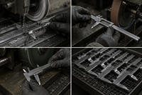 Calibre numérique 150 mm 6 pouces, calibre numérique électronique, outil de mesure de haute précision pour la mesure industrielle et domestique